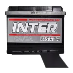 Акумулятор INTER 6СТ-60 (1) 580А High performance