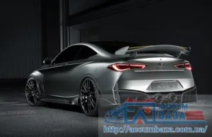 Внешность Infiniti Q60 Project Black S раскрыта до премьеры