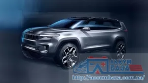 Jeep продемонстрировал свой новый 7-ми местный SUV на тизерах