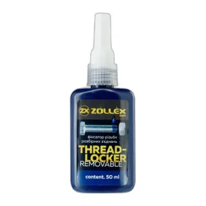 Фіксатор різьби ZOLLEX BFU-5 (синій) 10 гр.