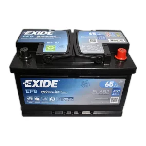 Акумулятор EXIDE 6СТ-65 (0) 650А Start-Stop EFB (EL652) (h=175)