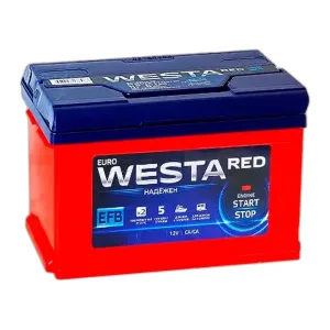 Акумулятор WESTA 6СТ-78 (0) 750A Start-stop EFB