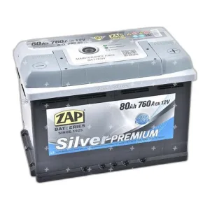 Акумулятор ZAP 6СТ-80 (0) 700A Silver