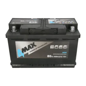 Аккумулятор 4MAX 6СТ-80