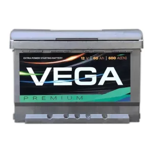 Акумулятор VEGA 6СТ-60 (0) 620A Premium (h=175)