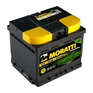 Акумулятор Moratti 6ст-55 AзE правий плюс