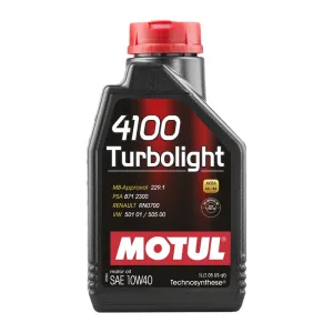 Моторна олива MOTUL 4100 T-light 10W40 1л