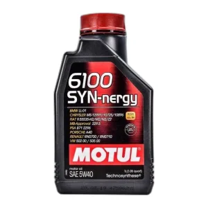 Моторна олива MOTUL 6100 Synergie+ 5W40 1л