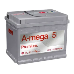 Акумулятор A-mega 6CT-60 (1) 600 Premium