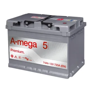 Акумулятор A-mega 6CT-74 (0) 760А Premium
