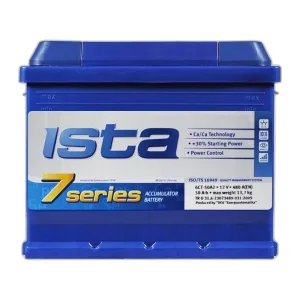 Акумулятор ISTA 6СТ-50 (0) 480А 7 Series