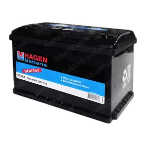 Акумулятор HAGEN 6СТ-74 (0) 680A