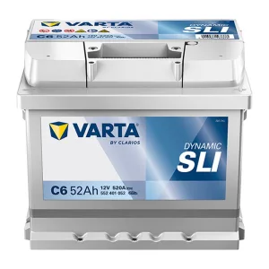 Акумулятор VARTA 6СТ-52 (0) 520A Silver Dynamic (C6)