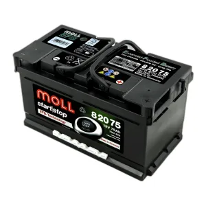 Аккумулятор Moll 6CT-75 (0) 760А Start-Stop EFB