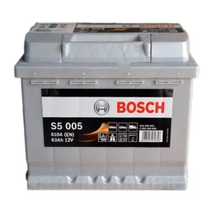 Акумулятор Bosch 6СТ-63 (0) S5 Silver Plus S5005
