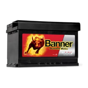 Акумулятор BANNER 6СТ-72 (0) 670А Power Bull (h=175) (P72 09)