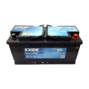 Акумулятор EXIDE 6СТ-105 (0) 950А Start-Stop AGM (EK1050)
