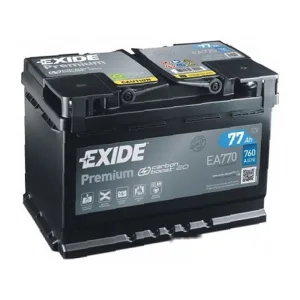 Акумулятор EXIDE 6СТ-77 (0) 770А Premium (EA770)
