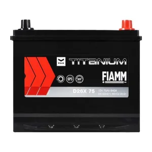 Аккумулятор FIAMM 6СТ-75 (0) 640А Titanium Black Asia