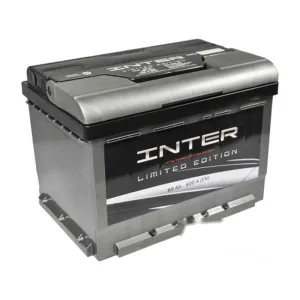 Аккумулятор INTER 6СТ-60 (0) 600A Limited edition (h=175)