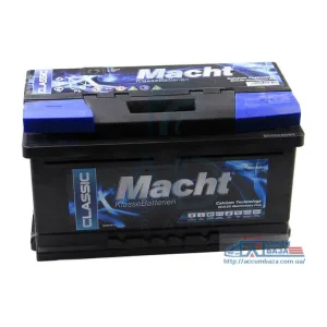 Аккумулятор MACHT 6CT-75 (0) 680A