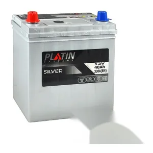 Акумулятор PLATIN 6СТ-40 (1) 330А Silver SMF ASIA т.к.