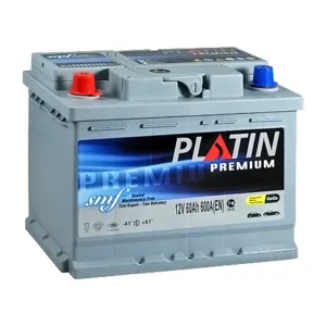Акумулятор PLATIN 6СТ-60 (1) 600А Premium