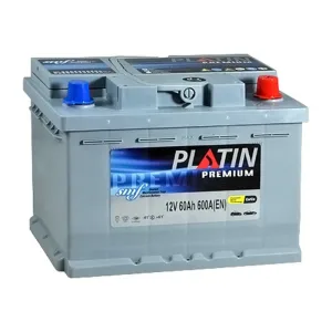 Акумулятор PLATIN 6СТ-60 (0) 600А Premium