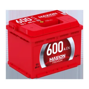 Акумулятор Maxion 6СТ-60 (1) 600А Premium