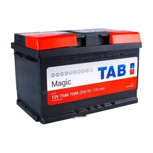 Аккумулятор TAB 6СТ-75 (0) 720А Magic (h=175)