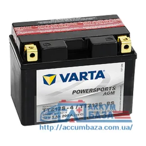 Акумулятор VARTA 12V 9Ah 200A (509 901 020) AGM сухозаряджена