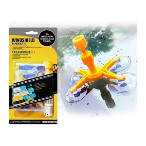 Набір для ремонту вітрового скла Windshield Repair Kit гель