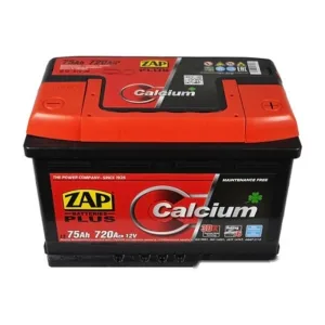 Аккумулятор ZAP 6СТ-75 (0) 720A Plus
