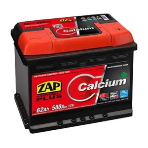Аккумулятор ZAP 6СТ-62 (0) 580A Plus