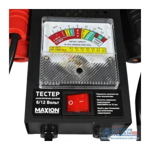 Тестер цифровой (вилка) 6/12V MAXION PLUS LT06