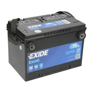 Акумулятор EXIDE EXCELL 6СТ-75 АзЕ (Америка)