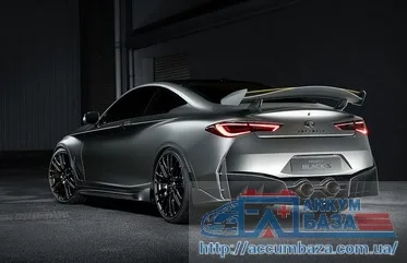 Внешность Infiniti Q60 Project Black S раскрыта до премьеры