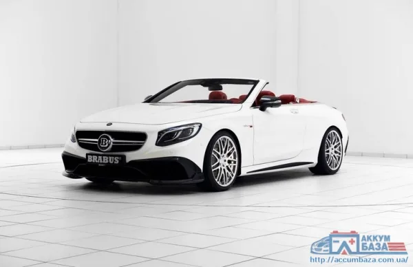 Brabus показал 850-сильный кабриолет на основе Mercedes-AMG S63