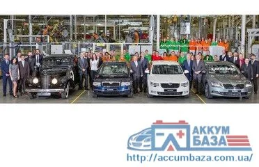 Компания Skoda выпустила миллионный Superb