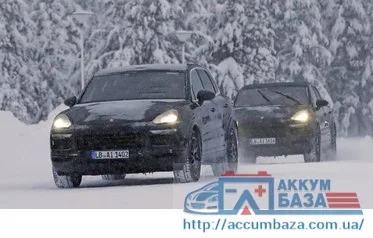 Свершилось! Компания Porsche выводит Cayenne на зимние испытания