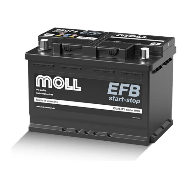 Акумулятор MOLL 6СТ-74 (0) 700А X-Tra Charge (h=175)