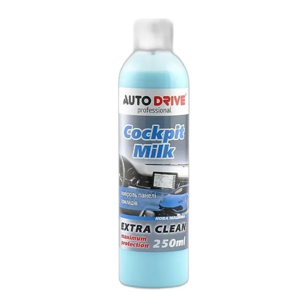 Поліроль панелі приладів AUTO DRIVE Cockpit Milk 500ml