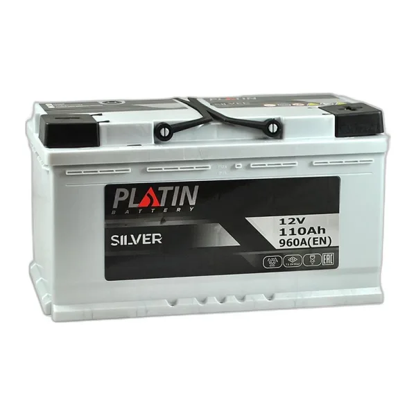 Акумулятор PLATIN 6СТ-110 (0) 1000A Silver