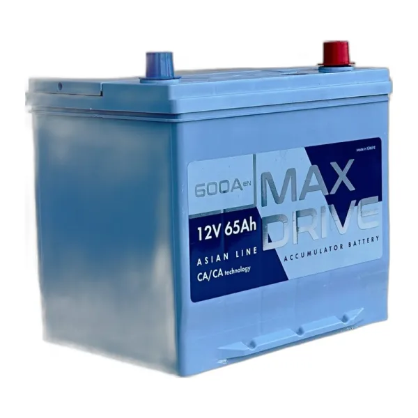 Аккумулятор MAX DRIVE 6СТ-65 (0) 600А ASIA (D23)