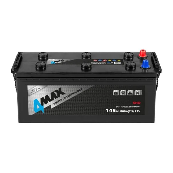Акумулятор 4MAX 6СТ-145 (3) 800А