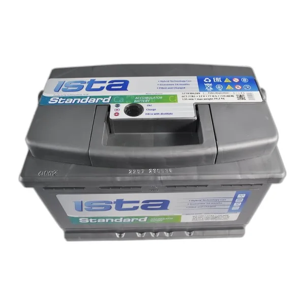 Акумулятор ISTA 6CT-77 (0) 720А Standard
