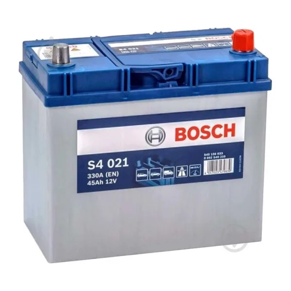 Акумулятор Bosch 6СТ-45 (0) 330А (S4021) Asia