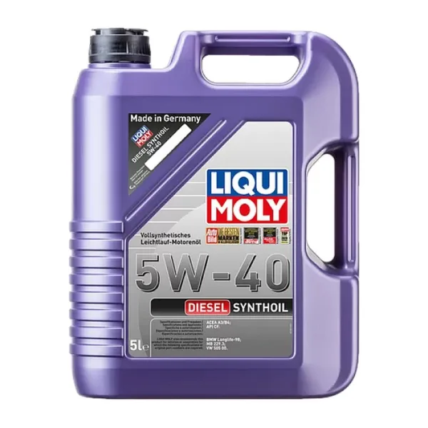 Моторное масло LiquiMoly Diesel Synthoil 5W-40 5л