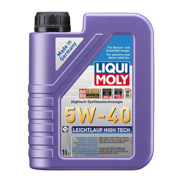 Моторное масло LiquiMoly Leichtlauf High Tech 5W-40 1л