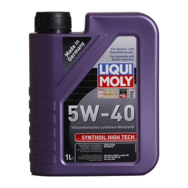 Моторна олива LiquiMoly Synthoil High Tech 5W-40 1л